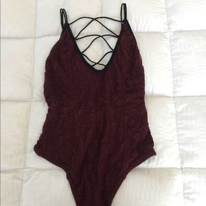 Urban outfitters lace body suit